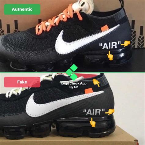 nike off white vapormax black 2018 real vs fake|nike vapormax black release date.